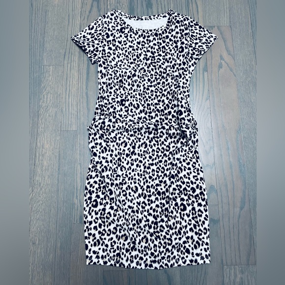 Old navy leopard print maternity dress - Picture 1 of 4